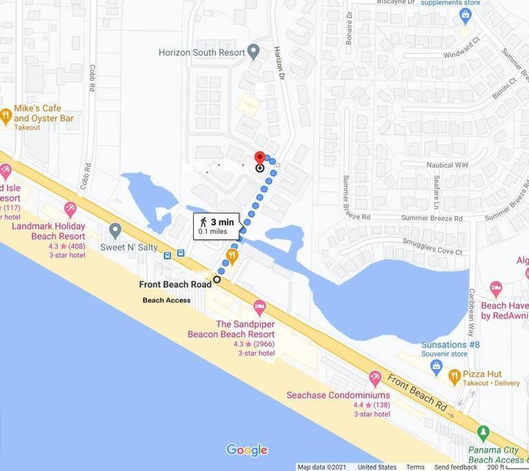 Gulf Views From Your 2 Private Balconies! Panama City Beach Exteriör bild